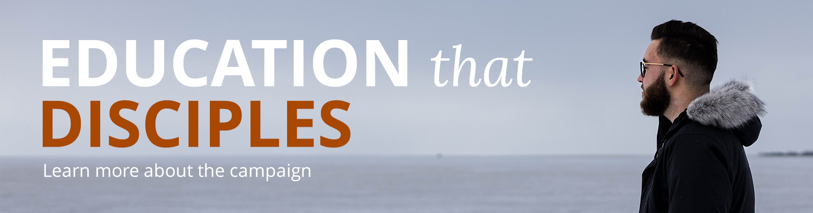 Education that Disciples Ad Banner