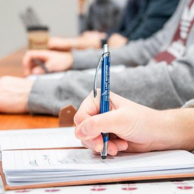 students in class